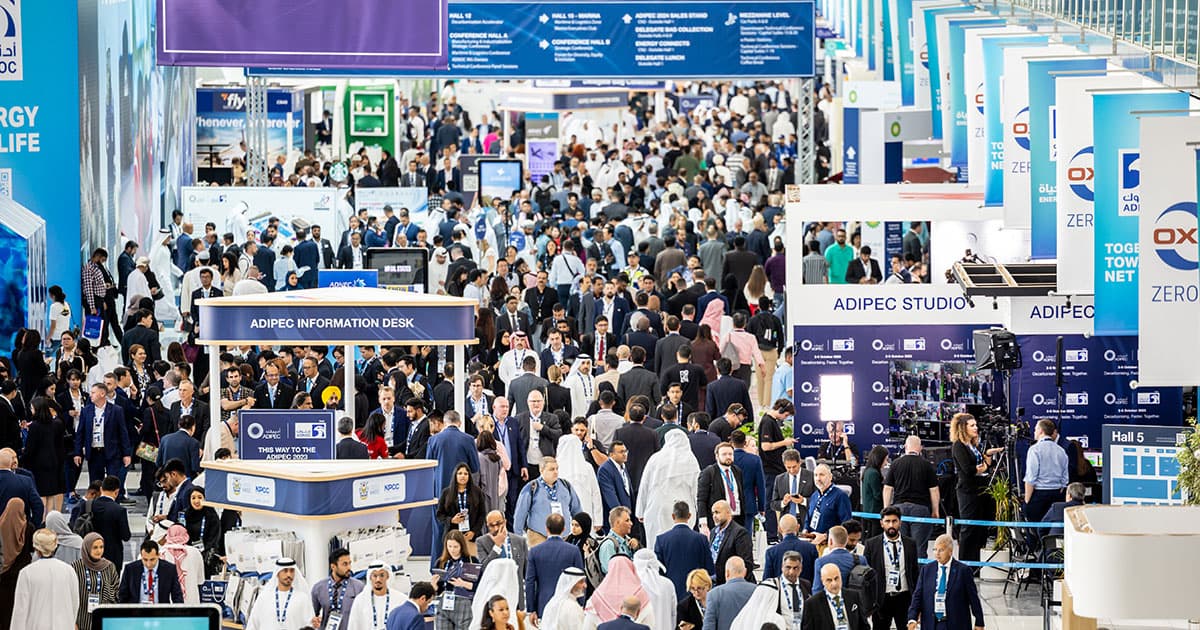 Official event artwork for ADIPEC
