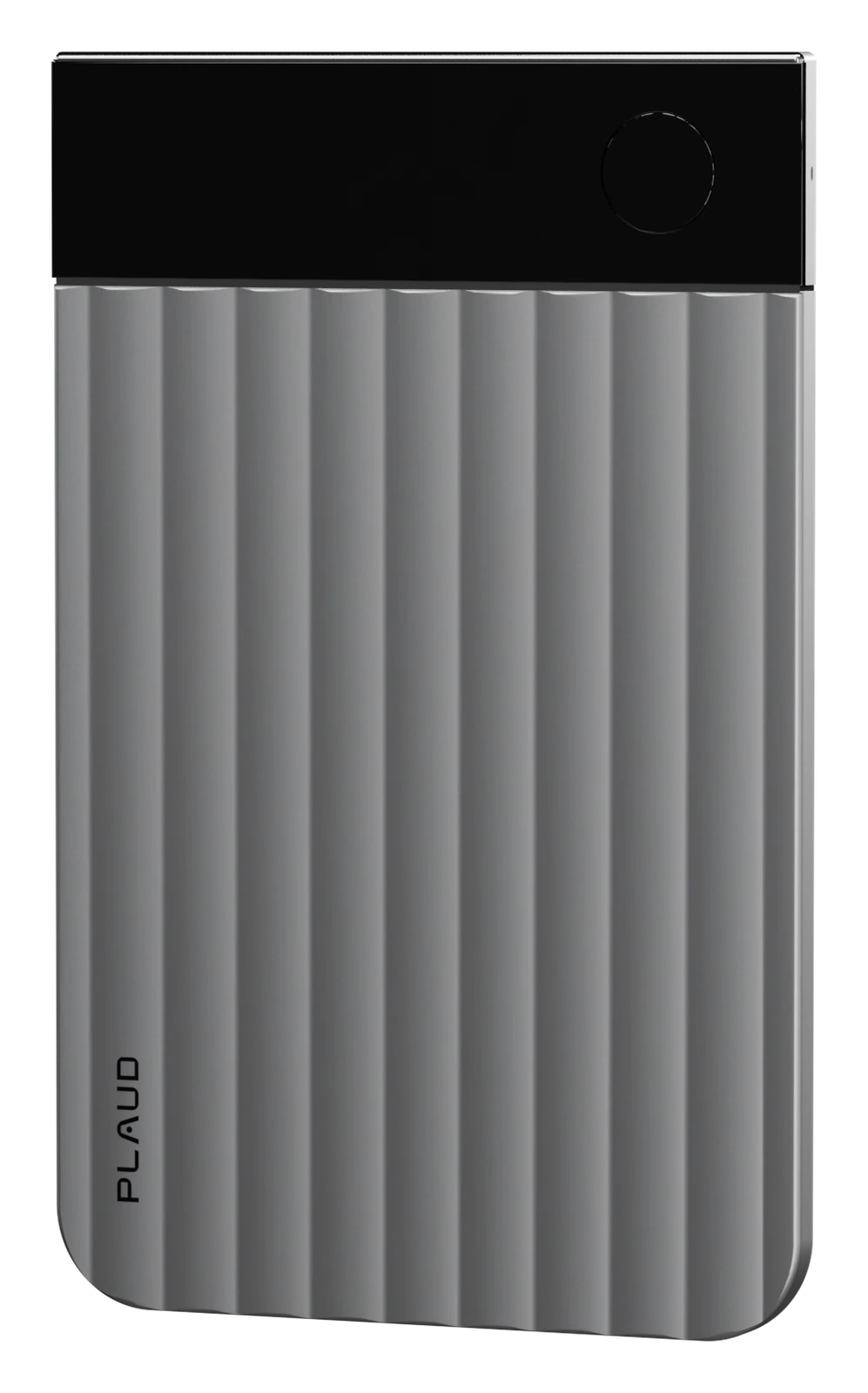 AI Note Card - Plaud Note Pro (Silver), cut out on the Tech and Power world colour