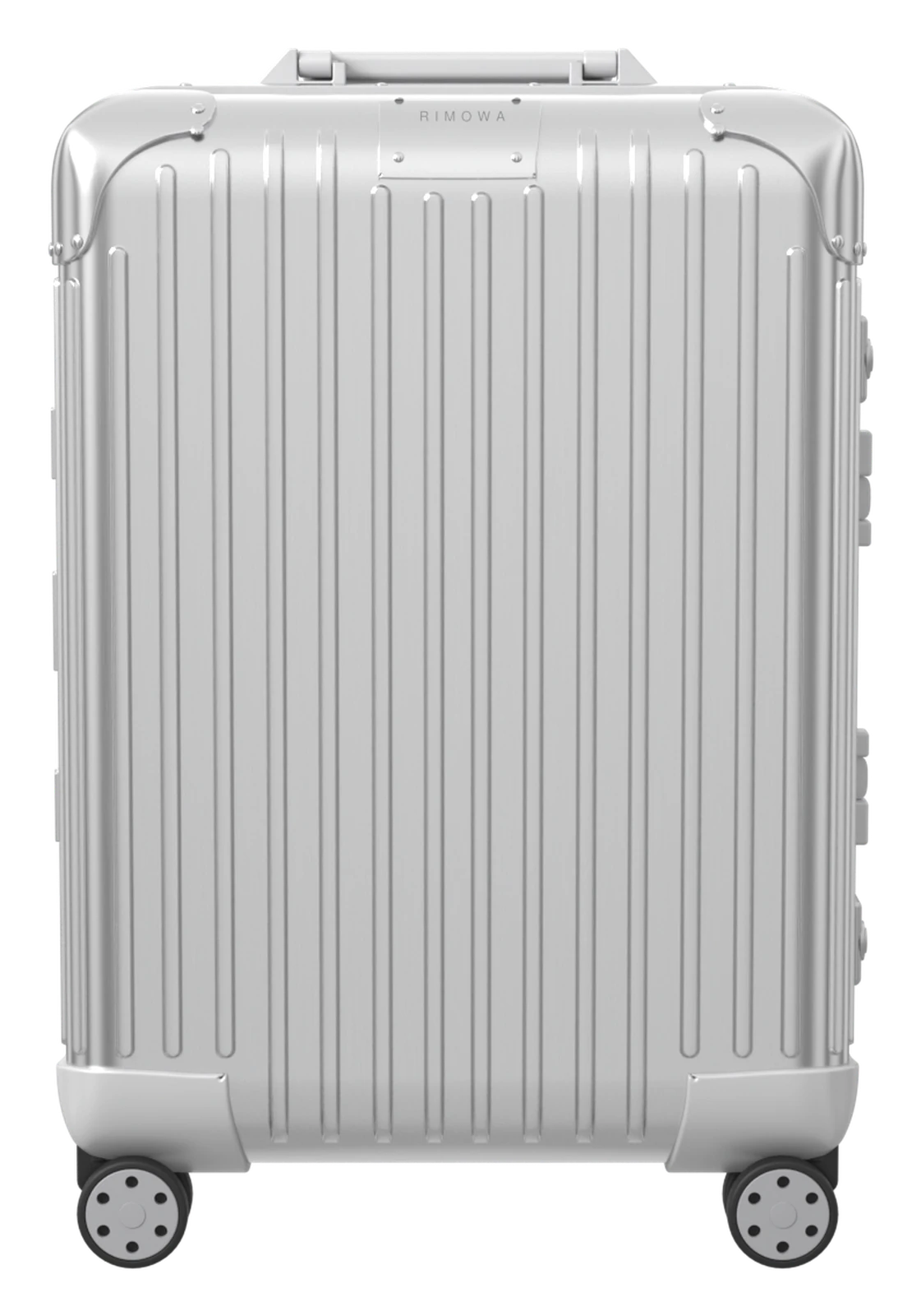 Cabin Luggage - RIMOWA Original Cabin (Silver), cut out on the Gentlemen's Accessories world colour